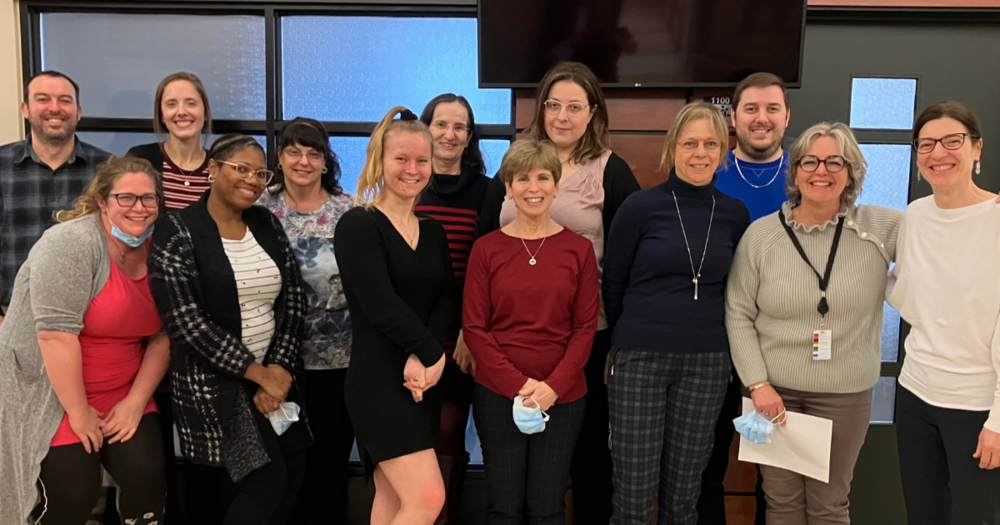 &Eacute;quipe de la centrale d'appel du guichet d'acc&egrave;s &agrave; la premi&egrave;re ligne