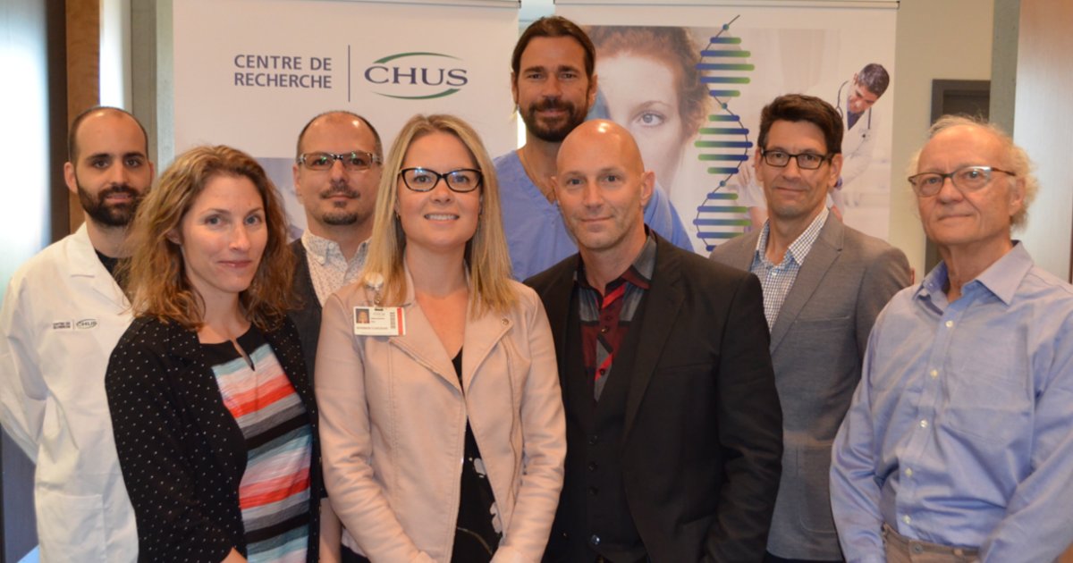 Cancer du cerveau taitement David Fortin CRCHUS